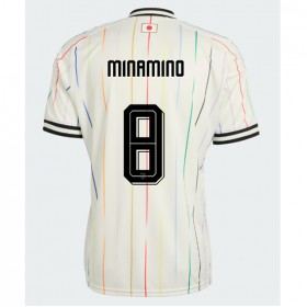 Japan Takumi Minamino #8 Borte skjorte VM 2026 Kortermet